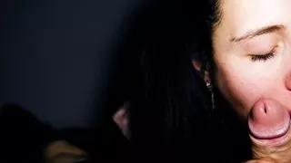 Regular Blowjob Before bed with Cum Swallow