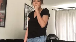 I made my cleaner dress up like a slutty maid