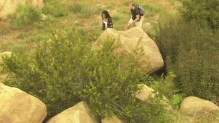 Latina Dame Submits To Rough Sex In The Rocky Outdoors