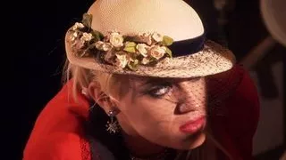 Cute milf stomachs rough sex on the stair case