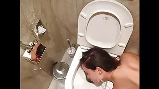 Teen Slut Used As A Human Toilet – Compilation