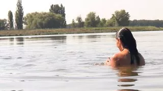 A Beautiful Busty Brunette Invites Her Boyfriend To Fuck