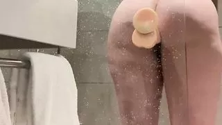 Pawg BBW – Dutch Teen With Big Ass Fucks Herself On Big Dildo In Shower In Oberhausen Germany - Dionymph