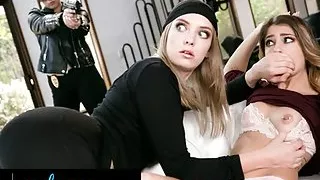 GIRLSWAY - Kristen Scott Has A Roleplay Threesome With Her Wife And Their Bestie Lexi Belle