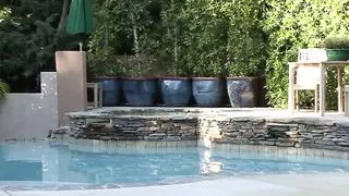 Felony Mixes gets black cock fucked in her mouth and ass