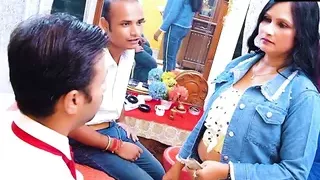 Desi Indian Hotel Big Milf Manager Riya Wants Two Big Cocks For Sex (Hindi Audio)