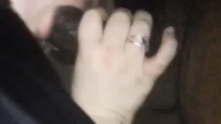 Chubby Friend loves to put my Black Cock in her Mouth (Short Clip)