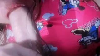 Teen slut sucks lucky guy's cock