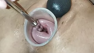 Inserting my new toy deep in my Cervix for you - Maya Simons
