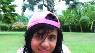 Latina Solo Teen Tobie Fingers Her Pussy