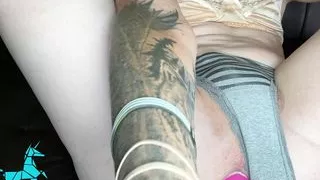 Bubble Butt Femboy Hands Free Cum With BBC