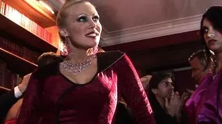 Lusty Butler Whips His Cock Out In The Library With Help Of Pretty Woman