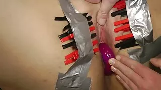 Annadevot - Clamped pussy fucked