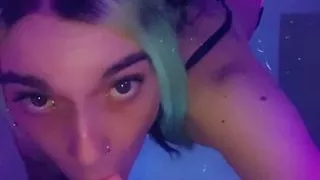 Nightclub Carmen Mentionin fingering and sucking