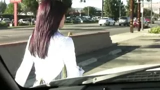 Audrianna Angel Student gives blowjob and fucks Sacha Kock