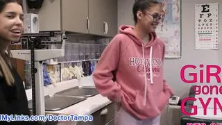 BTS From Angel Santana and Aria Nicole's The Pre Employment Physical, Celebrations and Discussions, GirlsGoneGynoCom