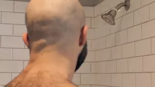 BAREBACKTHATHOLE Hairy Hunk Atlas Grant Masturbates Solo
