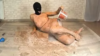 nylondelux anal squirt on a cake