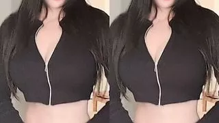 Chinese Asian real movie actress goes topless in America