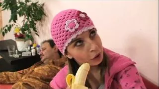 My stepmother watches me fuck my stepfather!