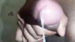 Hot guy. Intense orgasm