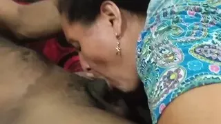 Watching movie that ends in a good blowjob. Pt2