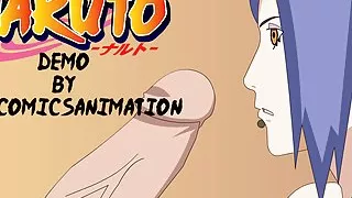 Naruto - Konan Blowjob Anime Hentai Demonstration.