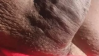 showing my dick relaxed, lying on the couch of the married woman,