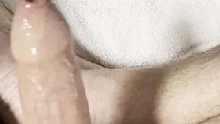 jerking off for a friend in Italy he made me do it piss and cum