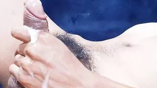 Big Cock Cumshot Home In Handjob