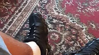 Verbal german proll dog man with sneaks jerks