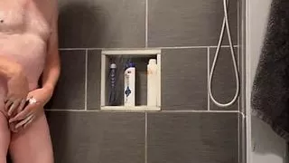 Shower after bike ride