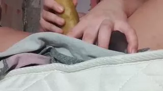 4 dildos in my pussy