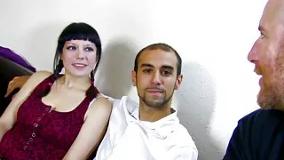 French amateur couple does their first casting video