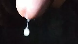 Ungeschnittener Schwanz Nahaufnahme Cumshot xxytherry