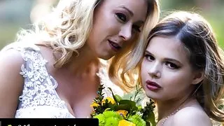 MOMMY'S GIRL - Bridesmaid Katie Morgan Bangs Hard Her Stepdaughter Coco Lovelock Before Her Wedding