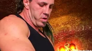 STRAIGHT PORN blonde cougar fucked bareback by big cock and cum in the mouth 14