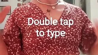 Lisa in black bikini bottoms