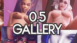 Subverse - Gallery - every sex scenes - update v0.5 - hentai game - demon robot doctor sex
