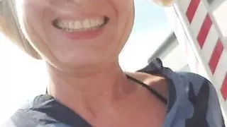 Task: nude walk around company