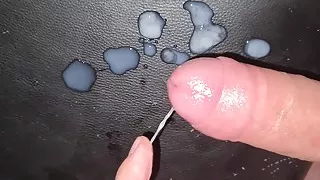 Cum after i fucked my fake pussy