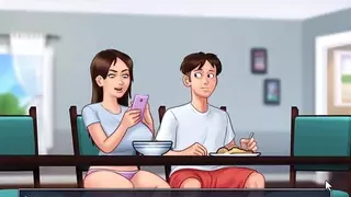 Summertime Saga - Jenny asked me to help her take nudes