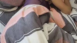 hot wife morning sex with friend and creampie