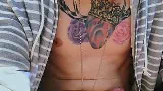 mir auf der täglichen Fahrt nach Hause einen runterholen