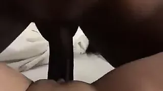 She wanted to show her friends the big black dick that fucked her pussy