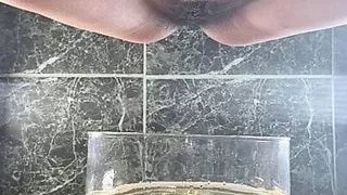 hot horny girlfriend pee desperation