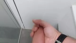 Quick cumshot before bed