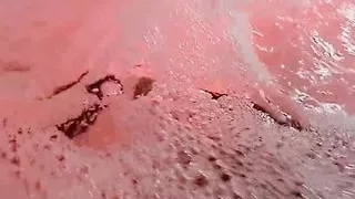 fun in the bathtube outdoor