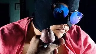 My college roommate Laura sucks my cock until I cum