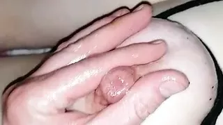 massage of big natural boobs oil boobs bondage